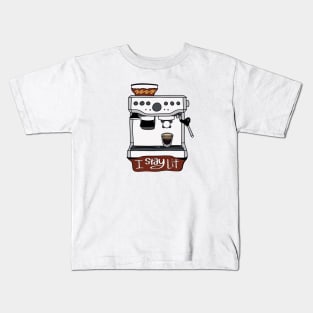 Lit Espresso Kids T-Shirt